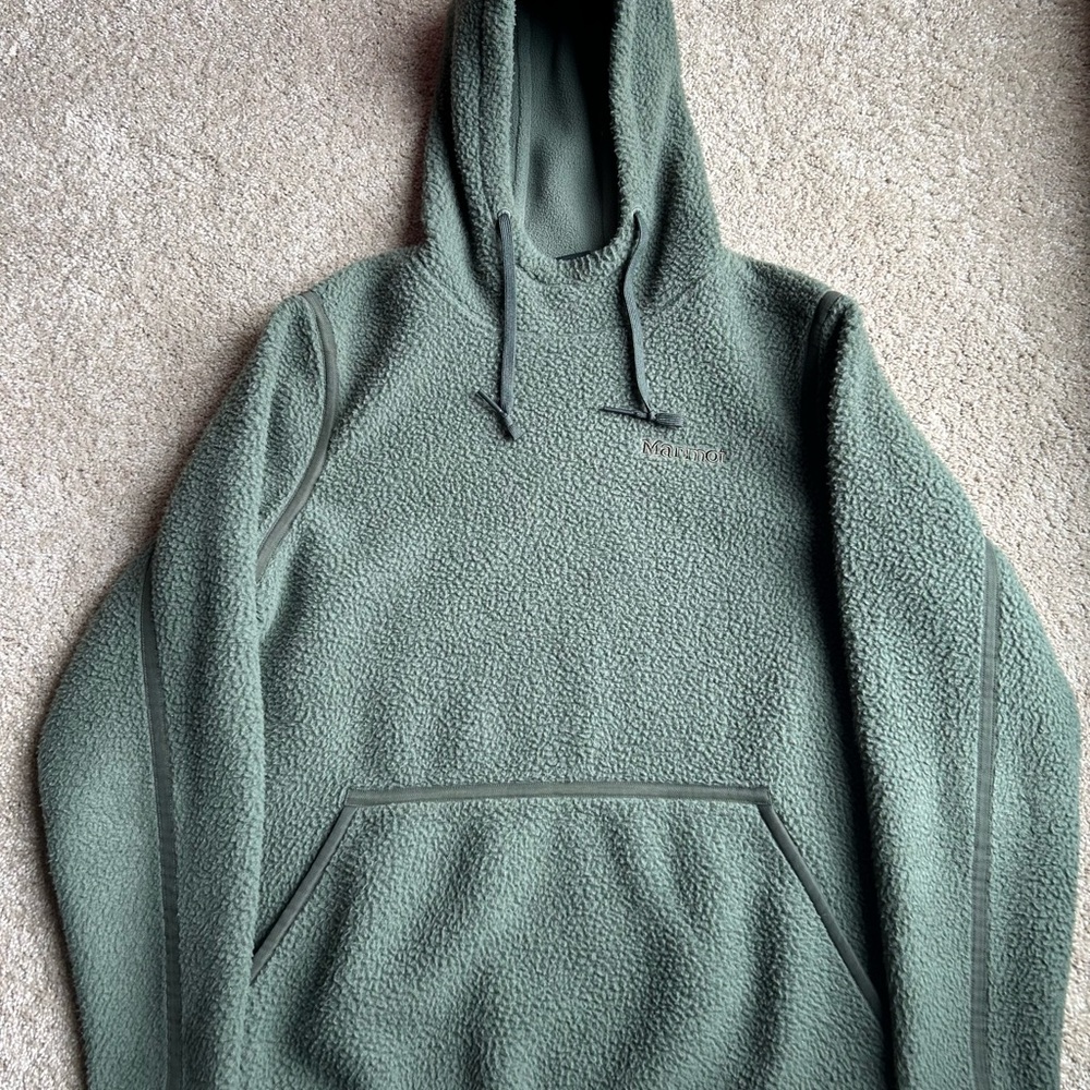 Marmot Cowel Neck Sherpa Hoodie - M
